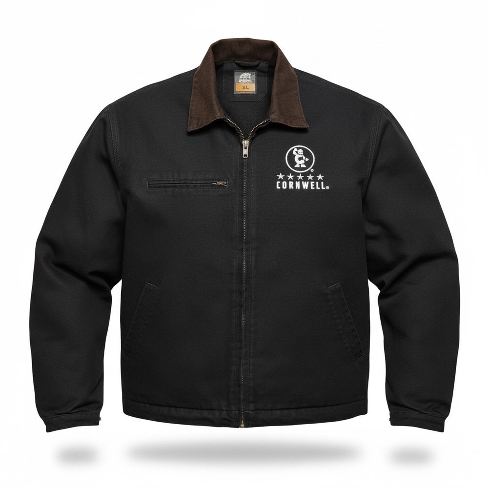 Bernie Cornwell Tools American Strong Heavyweight Jacket SZ XL Rip Proof Fleece